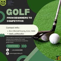 Residential Golf Training for Visiting Students in India