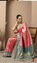Karwa Chauth Saree for Women - Red Sarees Shriva Couture