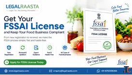 FSSAI License Renewal Registration Services in India