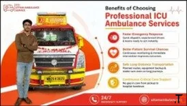 Medical Transport Support with ICU Ambulance in Howrah