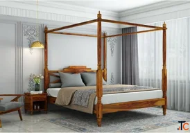 Rare Poster Bed Without Storage