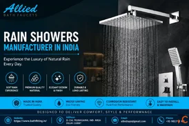 Rain Showers Manufacturers in India Modern Designs for a Luxurious Bathroom