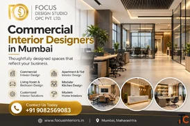 Best Commercial Interior Designers in Mumbai