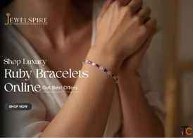 Shop Luxury Ruby Bracelets Online Get Best Offers