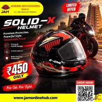 Solid-X R-One Full Face Helmet for Men