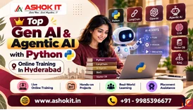 Top Gen AI Agentic AI with Python Online Training in Hyderabad