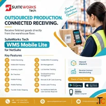 Streamline NetSuite Warehouse Operations with WMS Mobile Lite SuiteWorks Tech