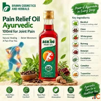 Pain Relief Oil Ayurvedic 100ml for Joint Pain Brawn Herbals