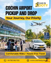Cochin Airport Pickup and Drop to Ooty - Book Cab Now