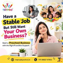 Start Your Own Preschool Business with Totpro Play School