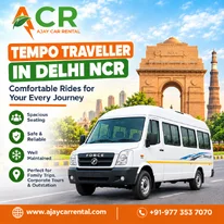 Tempo Traveller in Delhi NCR - Convenient Group Travel Solutions