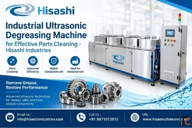 Industrial Ultrasonic Degreasing Machine for Effective Parts Cleaning - Hisashi Industries