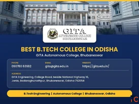 Best B Tech College In Odisha