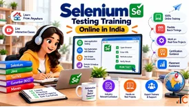 Selenium Testing Training online in India