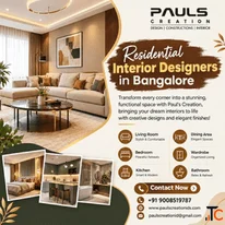 Residential Interior Designers in Bangalore