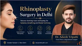 Best Non-Surgical Rhinoplasty Doctor in Delhi Reshape Your Nose in 30 Minutes No Surgery