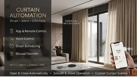 Smart curtain automation in Delhi