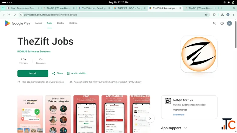 TheZift - Developer Jobs Coding Practice Tech Talent Hiring