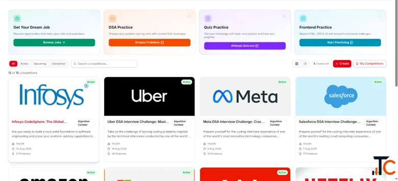 TheZift - Developer Jobs Coding Practice Tech Talent Hiring