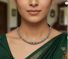 Shop Oxidised Silver Jewellery for Women - Oxidised Earrings Oxidised Thushi MK Ghare Jewellers