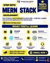 Best MERN Stack Training in Lucknow Sipher web Academy