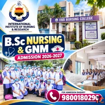 B.Sc Nursing GNM Admission 2026-2027 IINR Kalyani