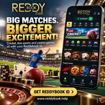 Reddybook Cricket Live Sports and Casino