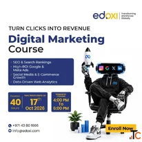 Digital Marketing Course in Dubai Starting 17 October 2026