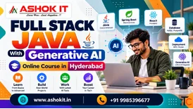 Full Stack Java With Generative AI Online Course in Hyderabad