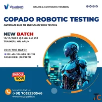 Copado Robotic Testing Upcoming Batch Visualpath