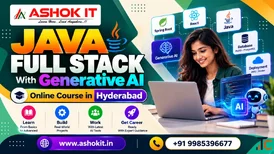 Java Full Stack With Generative AI Online Course in Hyderabad
