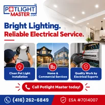 Potlight Master Pot Light Installation Electricians