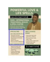27685771974 Dr Anushika is a trusted Traditional HealerPowerful Sangoma Spiritual Healer