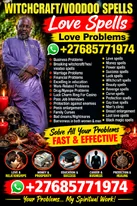 Traditional Healer LOVE SPELL Sangoma 27685771974 in Alexandra Munsieville