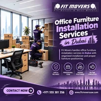Office Furniture Installation Services in Dubai