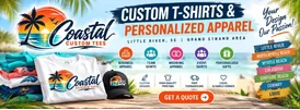 Custom T-Shirts Apparel Personalized Gifts Coastal Custom Tees