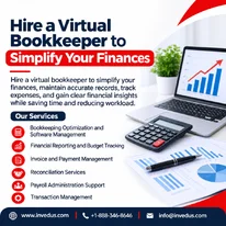 Hire a Virtual Bookkeeper for Simple Financial Management