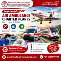 Panchmukhi Air Ambulance Cost from Mumbai- Hospital Transfer Support 247