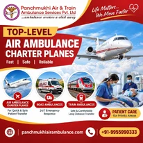 Panchmukhi Air Ambulance Cost from Mumbai- Hospital Transfer Support 247
