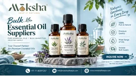 Buy from Bulk Essential Oil supplier Moksha Lifestyle