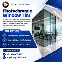 Photochromic Window Tint for Homes and Offices