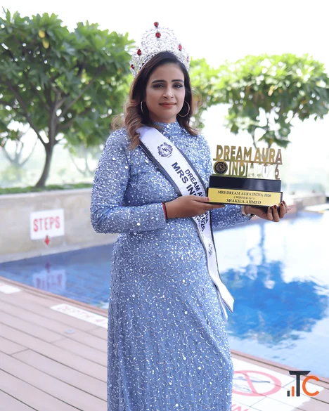 Shakila Ahmed Wins Mrs Dream Aura India G-1 2026 Mrs Telangana Winner
