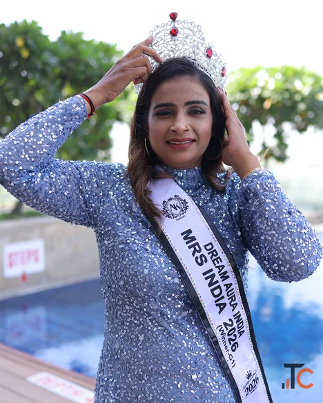 Shakila Ahmed Wins Mrs Dream Aura India G-1 2026 Mrs Telangana Winner