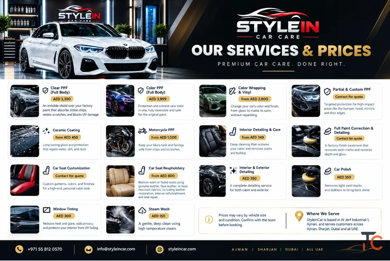 Meet the Founder of StyleinCar Premium Car Care Across Ajman Sharjah Dubai All UAE Aadil Farooq
