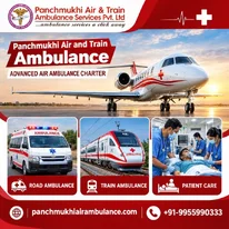 Panchmukhi Air Ambulance from Patna- Medical Flight Assistance without interruption