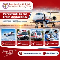 Panchmukhi ICU Air Ambulance in Delhi- Specialized Air Transport with ICU Support