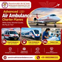 Panchmukhi Hi Tech Air Ambulance in Guwahati- Professional Ambulance Support for your requirements