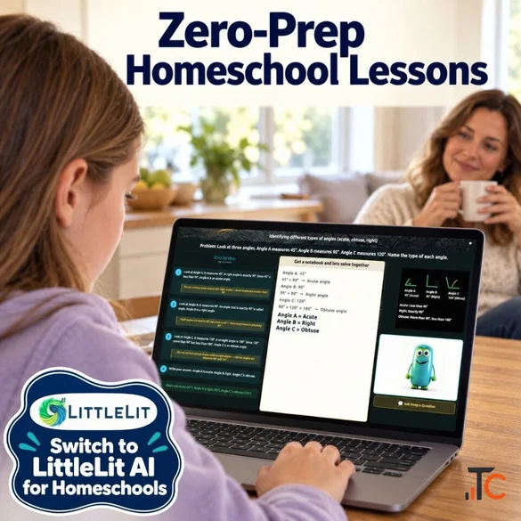 Homeschool Curriculum for ADHD Flexible K-12 Learning from LittleLit AI