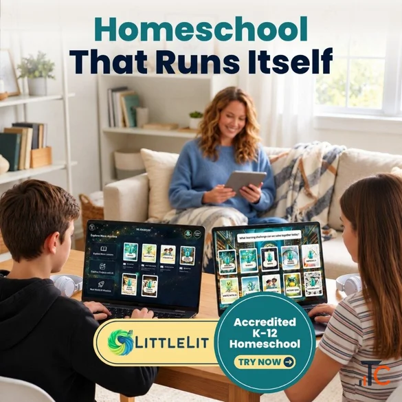 Homeschool Curriculum for ADHD Flexible K-12 Learning from LittleLit AI