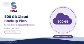 Looking for a 500 GB Cloud Backup Solution Choose Softyz Inc